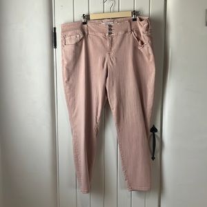 Torrid Light Pink Jeans Size 22R